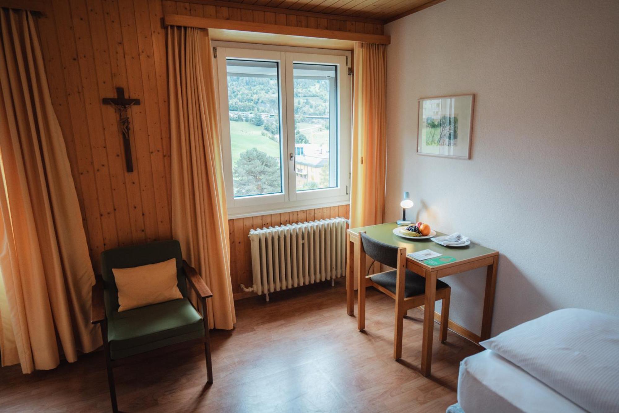 Hotel Haus Schoenstatt Contactless-Check-In Brig Kültér fotó